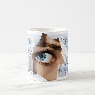 Zukünftiges Haus-Auge Kaffeetasse