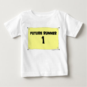 Zukünftiges Läufer-Säuglingst-stück Baby T-shirt