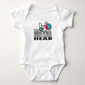 Zukünftiges metalhead baby strampler