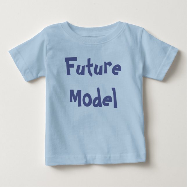 Zukünftiges Modell Baby T-shirt (Vorderseite)