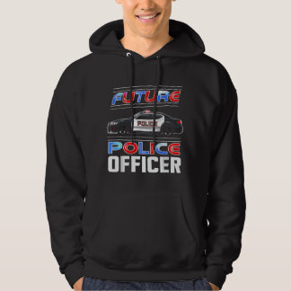 Zukünftiges Polizistenjungen-Polizist-Kostüm P Hoodie