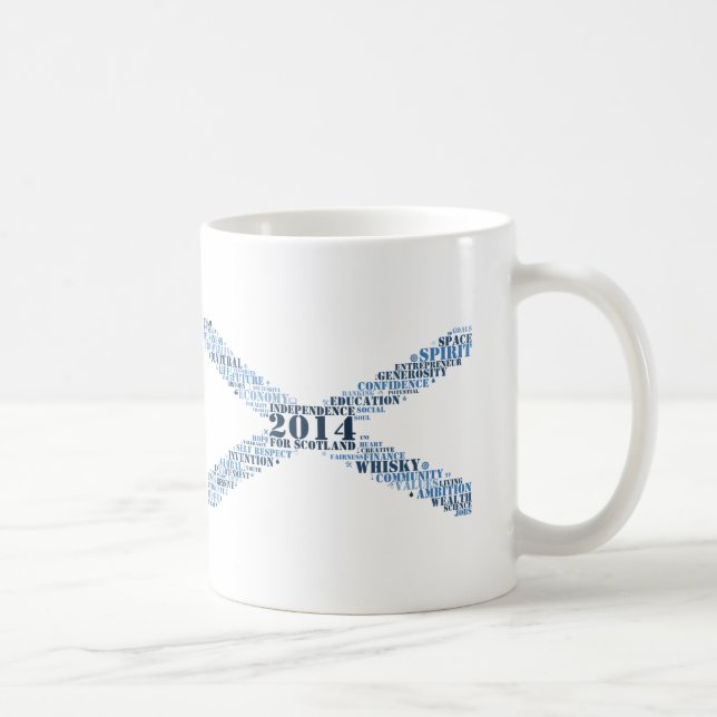 Zukünftiges Saltire Kaffeetasse (Rechts)