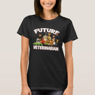 Zukünftiges Tierarzt Niedlich Zootier T-Shirt