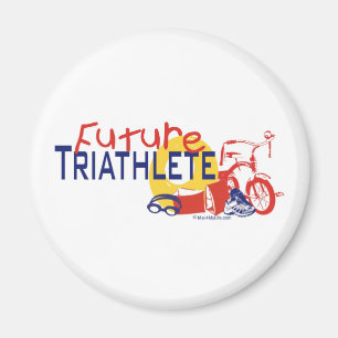 Zukünftiges Triathlete Magnet