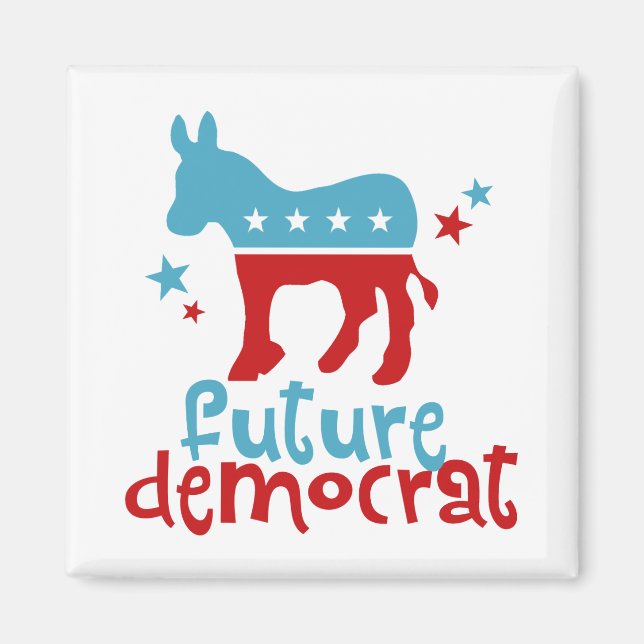 Zukunftsdemokratin Magnet (Vorne)