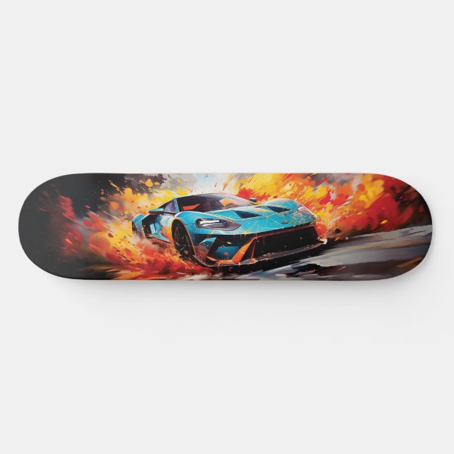 Zukunftsgeschwindigkeit Skateboard (Horizontal)