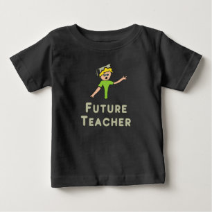 Zukunftslehrer Baby T-shirt
