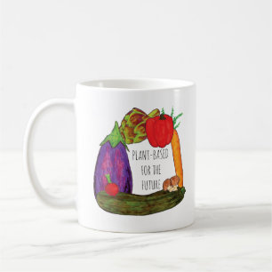 Zukunftsorientierte Pflanze Kaffeetasse