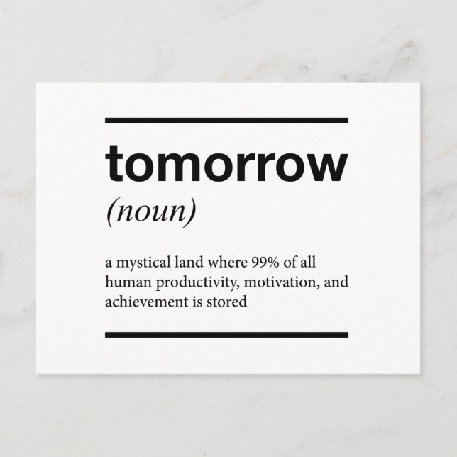 Zukunftsorientiertes Design Postkarte (Vorderseite)