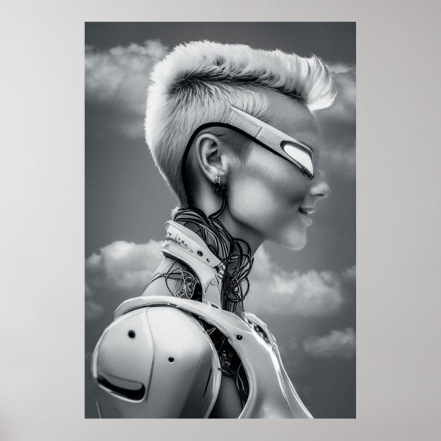 Zukunftsvision Poster (Vorne)