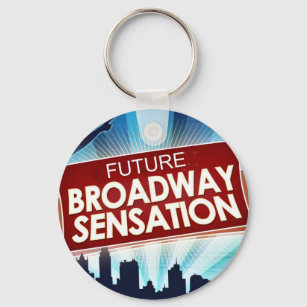 Zukunftsweisende Broadway-Sensation Schlüsselanhänger