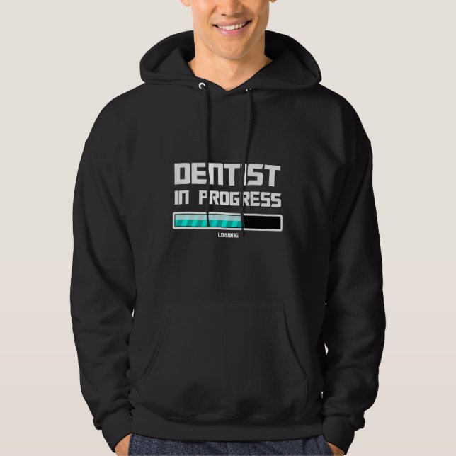 Zukunftszahnärztin an der Zahnarztschule Hoodie (Vorderseite)