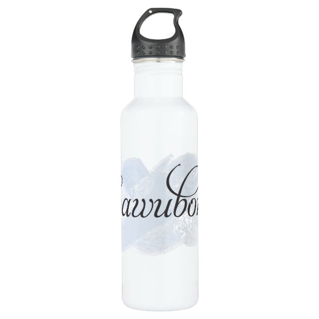 Zulu - Sawubona Edelstahlflasche (Vorderseite)