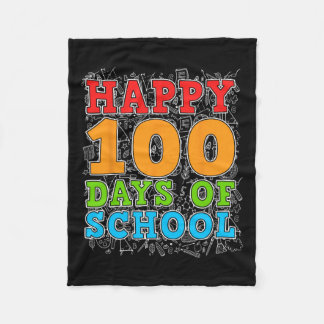 Zum 100. Schullehrertag Kinder 100 Fleecedecke