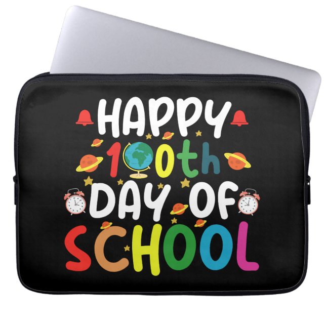 Zum 100. Schullehrertag Laptopschutzhülle (Vorderseite)