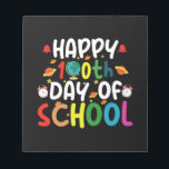 Zum 100. Schullehrertag Notizblock<br><div class="desc">100. Schultag 100 Schultage Lehrer Student T - Shirt</div>