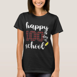 Zum 100. Schultag für Lehrer Buffalo Pla T-Shirt