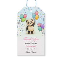 Zum 1. Geburtstag des süßen Baby Pandas Dankeschön