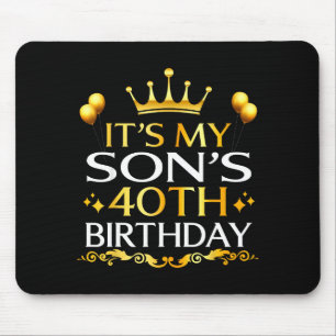 Zum 40. Geburtstag meines Sohnes Herzlichen Glückw Mousepad