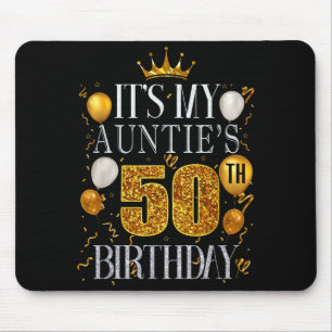 Zum 50. Geburtstag meiner Tante Herzlichen Glückwu Mousepad