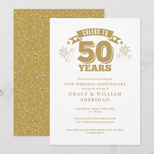 Zum 50. Hochzeitstag Einladung