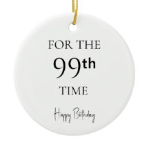 Zum 99. Geburtstag alles Gute