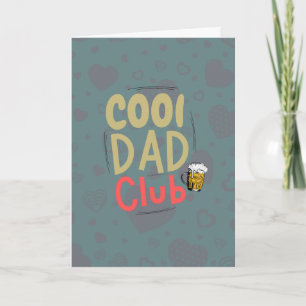 Zum coolsten Papa – Lustige Grüße zum Vatertag Karte