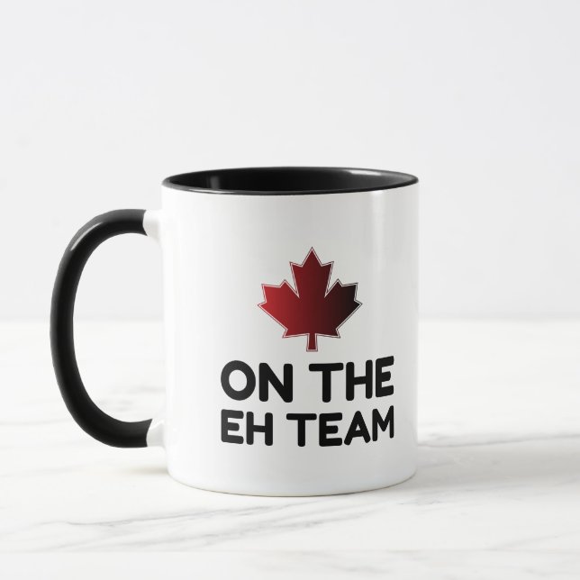 Zum Eh Team Canada Funny Tasse (Links)
