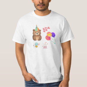 Zum Geburtstag Bär-Feier T-Shirt