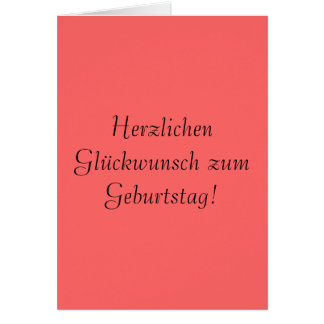 Zum Geburtstag de Herzlichen Glückwunsch !