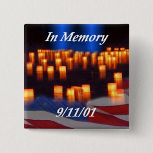 Zum Gedenken an 9/11! Button