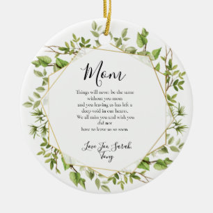 Zum Gedenken an einen geliebten Keramik Ornament
