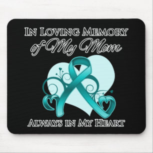 Zum Gedenken an meine Mamma - Eierstockkrebs Mousepad