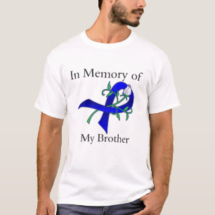Zum Gedenken an meinen Bruder - Darmkrebs T-Shirt