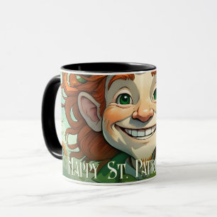 Zum Glück am St. Patrick's Day Tasse