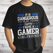 Zum Glück habe ich eine Gamer Girlfriend Funny Cou