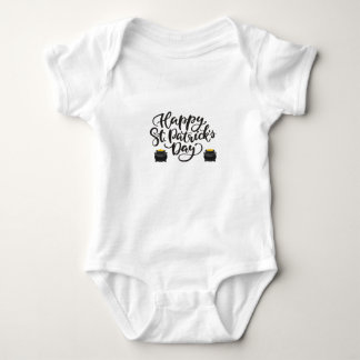 Zum Glück Kleiner: St. Patrick's Day Baby Strampler