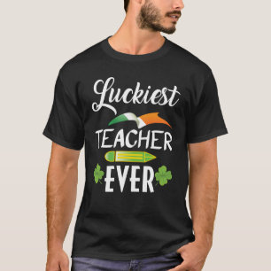 Zum Glück Lehrer je Happy Saint Patrick's Day Ce T-Shirt