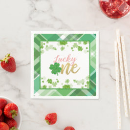 Zum Glück zum Geburtstag Napkin - Mädchen Serviette