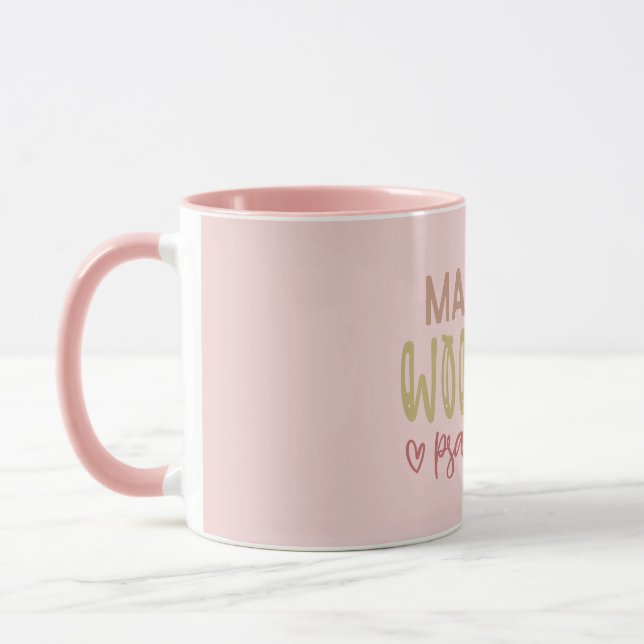 Zum Gottesdienst gemacht Tasse (Links)