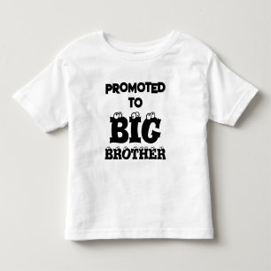 ZUM GROSSEN BRUDER BEFÖRdert BABY-ANKÜNDIGUNG  Kleinkind T-shirt