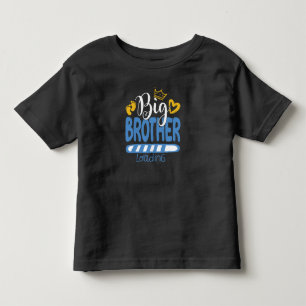 Zum großen Bruder befördert Lustiger großer Bruder Kleinkind T-shirt