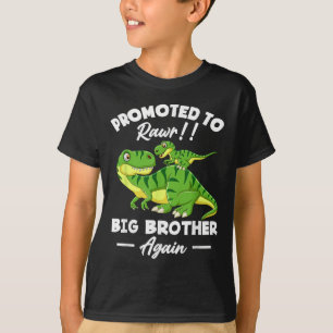Zum großen Bruder befördert - nochmal - Dinosaurie T-Shirt
