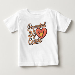 zum großen Cousin befördert Baby T-shirt