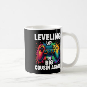 Zum großen Cousin befördert Gamer Leveling Up To B Kaffeetasse