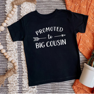 Zum großen Cousin befördert Passende Familie Baby T-shirt