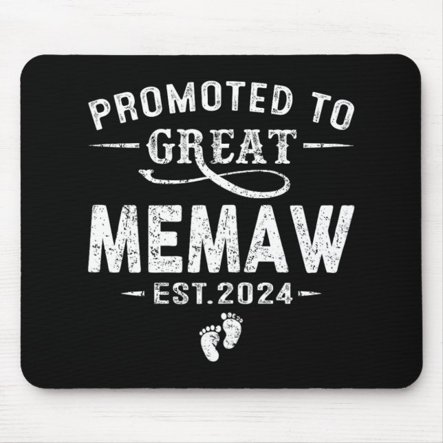 Zum Großen Gedächtnis 2024 Mütter Tag erste Mama Mousepad (Vorne)