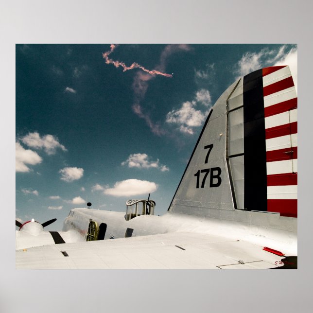 Zum Himmelsfoto Poster (Vorne)