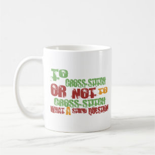 Zum Kreuzstich Kaffeetasse