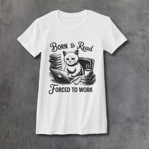 Zum Lesen geboren Damen-Passform T-Shirt